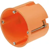 ChiliTec Trockenbau Hohlwanddose Ø 68 x 61mm Schalterdose Gipskartonplatten - Orange