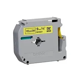 Brother Schriftband MK-621 schwarz auf gelb 0,9cm x 8m