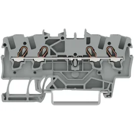 WAGO GmbH& Co. KG Durchgangsklemme 4-Leiter, TS 35 2001-1401