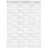 Lichtblick Doppelrollo Arena 45 x 150 cm weiß