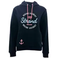 Zwilling Zwillingsherz Hoodie »"Meine Heimat"«, mit aufgesticktem "Strand"-Schriftzug vorne