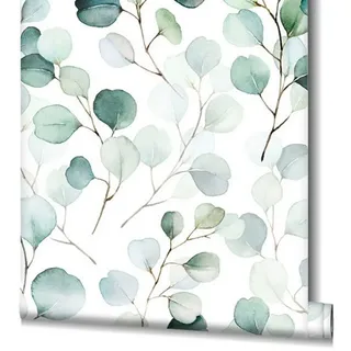 Marburg Fototapete Spring, strukturiert, matt, moderne Tapete für Wohnzimmer Schlafzimmer Küche grün|weiß