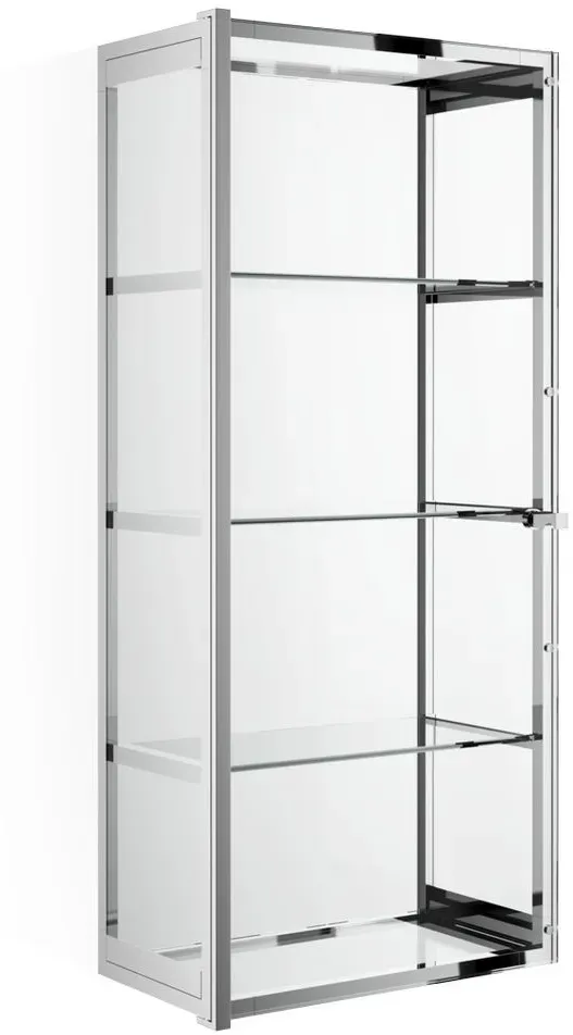 Decor Walther S 3 Glasschrank - Chrom