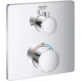 Grohe Grohtherm Thermostat-Wannenbatterie mit integrierter 2-Wege-Umstellung