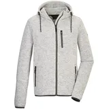 G.I.G.A. DX Herren Strickfleecejacke/Fleecejacke mit Kapuze »GW 54 MN KNTFLC JCKT«, gebrochenes weiss, M, 42275-000