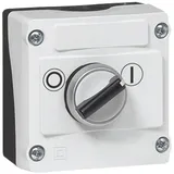 BACO 224216 LBX12510 Drehschalter im Gehäuse Schwarz, Grau Drehentriegelung 1 St.