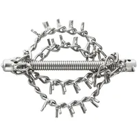 Rothenberger Kettenschleuderkopf mit Spikes, 4 Ketten, 22 mm