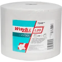 fampro tissue germany gmbh Wypall L20 Putztuchrolle 2-lagig, weiß 1 Stk.)
