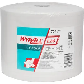 fampro tissue germany gmbh Wypall L20 Putztuchrolle 2-lagig, weiß 1 Stk.)