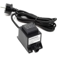 XPOtool SunSun Netzteil JBA48V-12-1800U 12 V 1800 mA, 2-poliger Netzadapter mit Niedervolt-Stecksystem, Transformator IP68 für Teichbeleuchtung und Garten