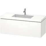 Duravit Möbelset c-shaped Set wandhängend wandhängend „L-Cube“ 120 × 50 × 48 cm
