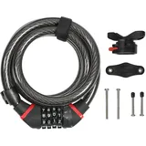 Zéfal K-Traz C8 Code Schwarz Kabelschloss