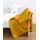 LOOLAY Musselin Decke 150x200 cm SENFGELB – 100% Baumwolle – Gelb
