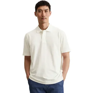 Marc O'Polo regular fit, Poloshirt aus Baumwoll-Mix, Offwhite, XXXL
