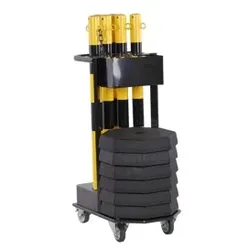 Car Stop Transportgestell KPS-TG-GS, gelb/schwarz