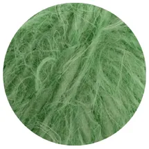 Lana Grossa Häkelwolle Fake Fur Look Grün 100 m 50 g