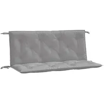 vidaXL Bankauflage 120 x 50 x 7 cm grau 2 St.