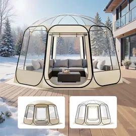 Vevor Pop-up-Bubble-Zelt Transparent