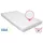 4mybaby GmbH Best For Kids 70 x 140 x 11 cm 100% aus PolyBaumwolle Gesteppte und Weiche Kindermatratze 70x140 - Weiß