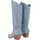 Ital-Design Cowboyboots Damen Blau 38