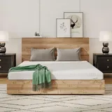 Novilla Matratze 120x200 H2 & H3 7 Zonen Kaltschaummatratze Bezug 60° Waschbar Schaumstoff Rollmatratze 2in1 Öko-Tex Zertifiziert Höhe 18cm