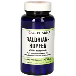 Baldrian Hopfen GPH Kapseln 100 St