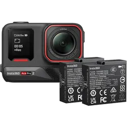 Insta360 Ace Pro 2 Dual-Akku-Bundle | ✔️ Temporär mit Kostenlose Geschenkbox i.W.v. 160 € | +5 Jahre kostenlose Garantie