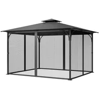 Vevor Moskitonetz für Pavillon, Mückennetz, passend für 304,8x396,2x207,3 cm