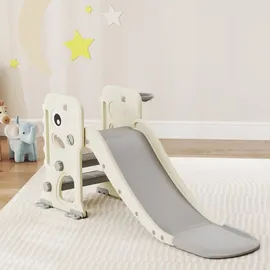 aiyaplay Kinderrutsche 3 in 1 Creme