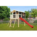 terragrau mit Rutsche rot 91214