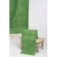 WeWo Fashion Saunatuch »AIDA«, (1 St.), 80x200 cm, Uni Farben, reine Baumwolle, grün
