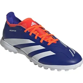 adidas Predator League TF Lucid Blue / Cloud White / Solar Red 46