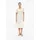 s.Oliver Midikleid Ajourmuster Beige 34