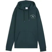 Puma Hoodie Grün XXS