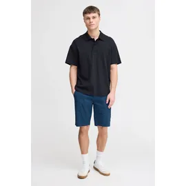 !Solid Chinoshorts SOLID "Chinoshorts SDKarlo", Herren, Gr. XL, N-Gr, blau (marineblaus), Obermaterial: 99% Baumwolle CO. 1% Elasthan EL., Hosen Chinoshorts