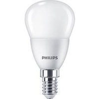 Philips LED-Lampe Tropfen E14, Warmweiß 5,5 Watt 40W matt