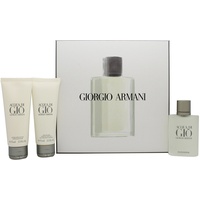 Giorgio Armani Acqua di Gio Pour Homme Eau de Toilette 50 ml + Shower Gel 75 ml + Aftershave Balsam 75 ml Geschenkset