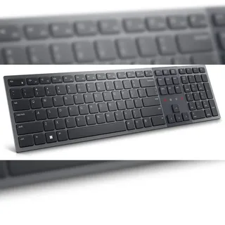 Dell Dell Pro Premium KB900 - kabellos, 2.4Ghz, Bluetooth, AES-128