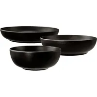 SELTMANN WEIDEN Liberty Velvet Black Foodbowl Set 3-teilig