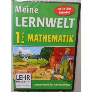Mathematik Software Schule 1.Klasse PC MAC CD-ROM Lernwelt Lernen Nachhilfe T452