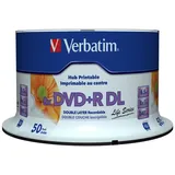 Verbatim DVD+R 8,5 GB 8x bedruckbar 50 St.