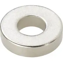 Conrad TERRAMAG® S-35/150 Permanent-Magnet Ring (Ø x H) 16.5 mm x 4 mm NdFeB 1.22 T 1.17 T (min) Grenztemperatur (max.): 150 °C