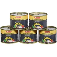 Menzi Eintopf serbische Bohnensuppe 5 x 200,0 ml