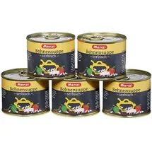 Menzi Eintopf serbische Bohnensuppe 5 x 200,0 ml