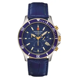 Swiss Alpine Military Challenger Chrono Leder 42,0 mm SAM7022.9545
