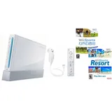 Nintendo Wii Sports Resort Pak [inkl. Wii Sports, Wii Sports Resort, Remote Plus Controller] weiß (Gebraucht - OK / mindestens 1 JAHR GARANTIE)