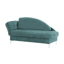 Nehl Liege Greta Mikrofaser 182 x 79 x 86 cm Türkis/Petrol mit Schlaffunktion