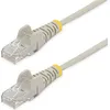 Cat6-Kabel - Schlank - Grau