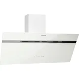 Klarstein Alina Dunstabzugshaube - 80cm Kopffreihaube, 600 m3/h Luftstrom, Touch Control, A Energieeffizienz, LED-Beleuchtung, Umluft & Abluft, Weiß - Weiß
