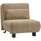 Carryhome Schlafsessel, Braun, Textil, 90x85x100 cm, Made in Germany, Liegefunktion, Wohnzimmer, Sessel, Schlafsessel